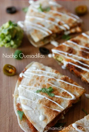Quesadillas de nachos
