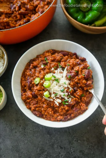 Chili sin carne (Chili con carne vegano)