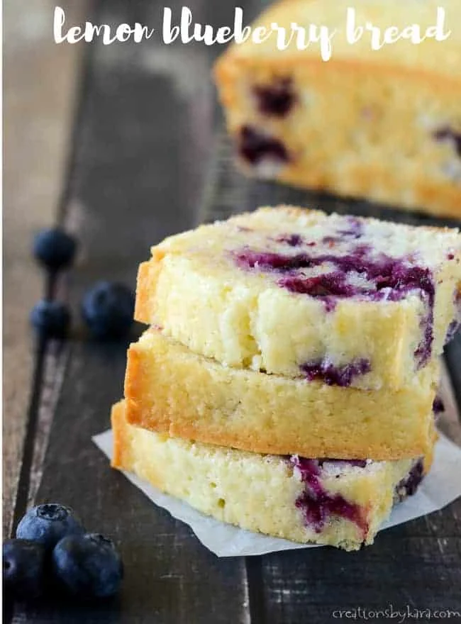 Lemon Blueberry Bread