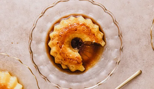 Flan en Air Fryer