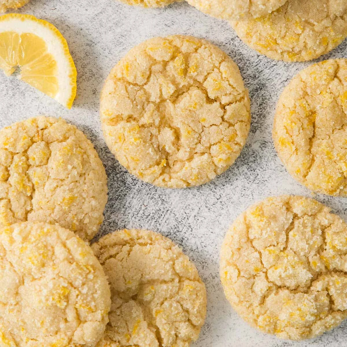 Cookies moelleux au citron sans gluten