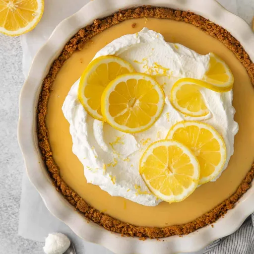 Tarta Cremosa de Limón Fácil y Sin Gluten