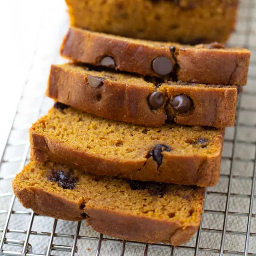 Gluten-Free Pumpkin Chocolate Chip Bread