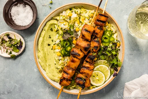 Pollo a la parrilla al chipotle