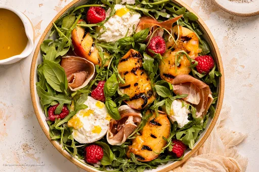 Grilled Peach Salad