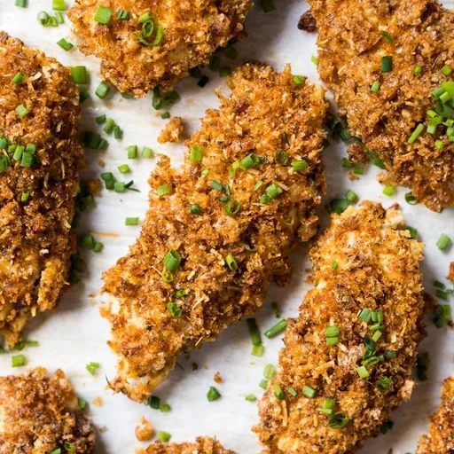 Tenders de poulet sans gluten et keto (au four !)