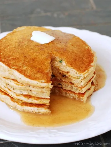 Whole Wheat Zucchini Pancakes
