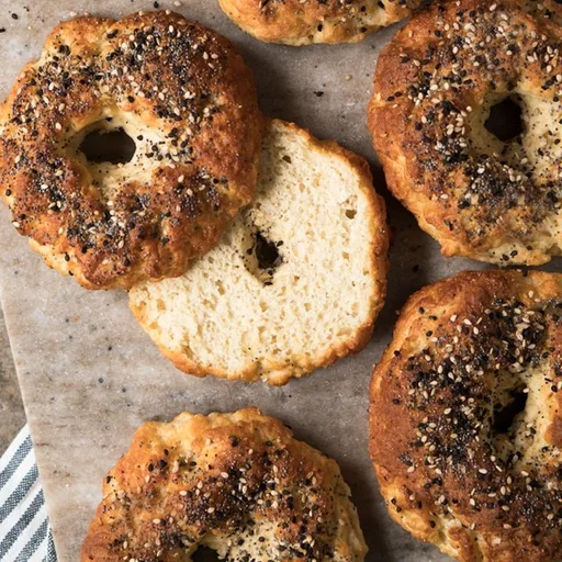 Bagels sin gluten y keto