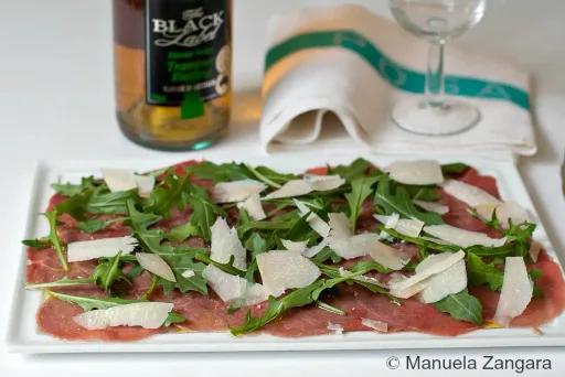 Beef Carpaccio with Grana Padano and Rocket Recipe
