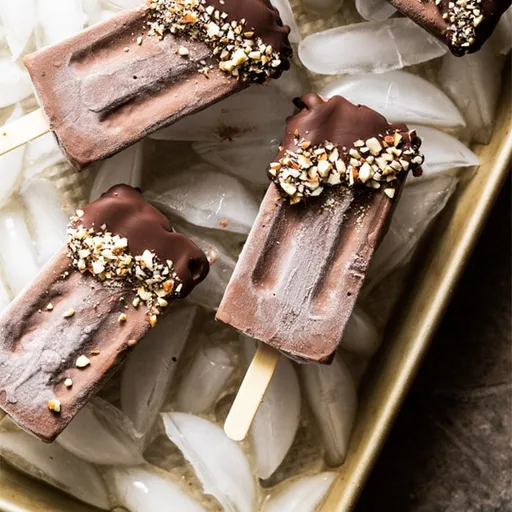 (3 Ingredient!) Paleo & Keto Chocolate Popsicles