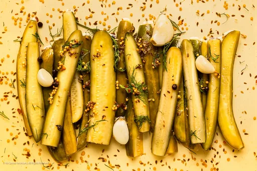 Refrigerator Dill Pickles Recipe