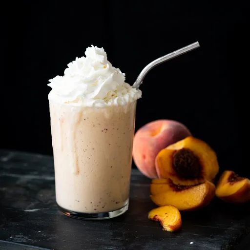 Luscious Keto Peach Milkshake (i.e. Hack!) 🍑