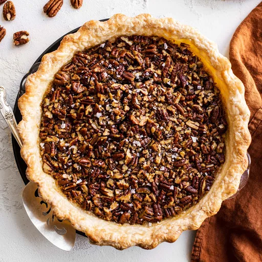 Browned Butter Maple Pecan Pie