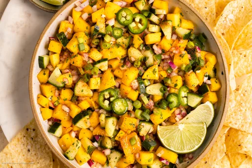 Receta de salsa de mango