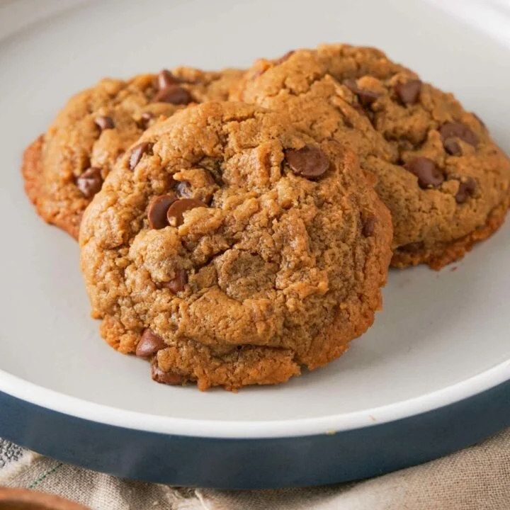 Gluten-Free Peanut Butter Chocolate Chip Cookies