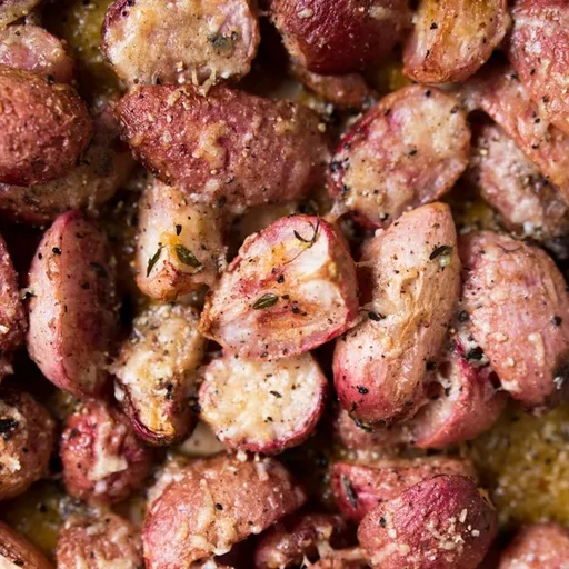 Patatas Asadas Cetogénicas (es decir, ¡Rábanos!)