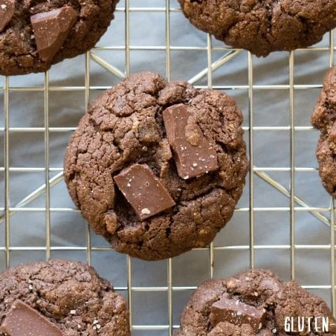 Chocolate Sunbutter Cookies