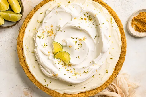 Tarta de lima sin horno (tipo tarta de queso)
