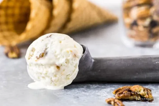Buttered Pecan Ice Cream (No Churn Recipe)