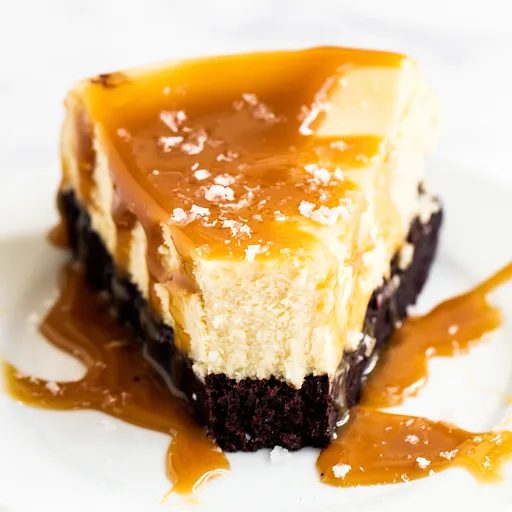Caramel Brownie Cheesecake