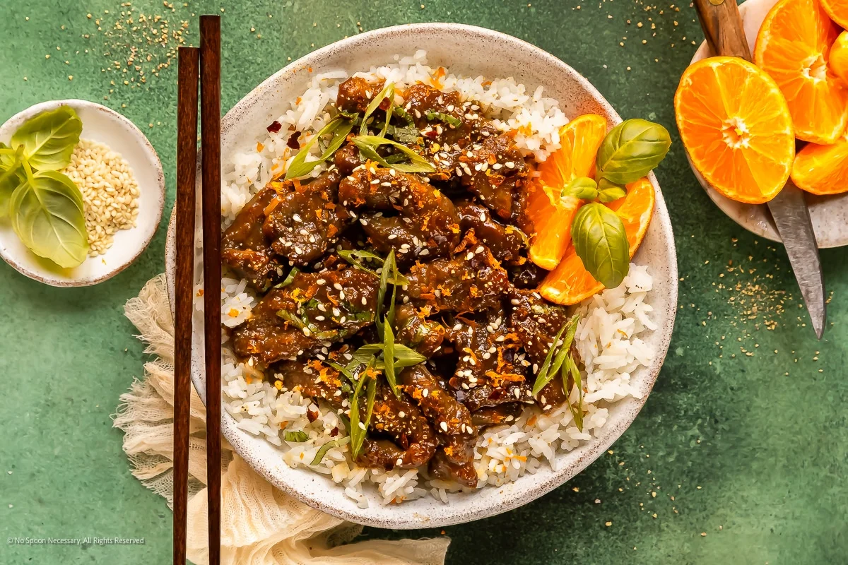 Beef with Orange