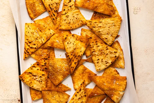 Baked Pita Chips Recipe