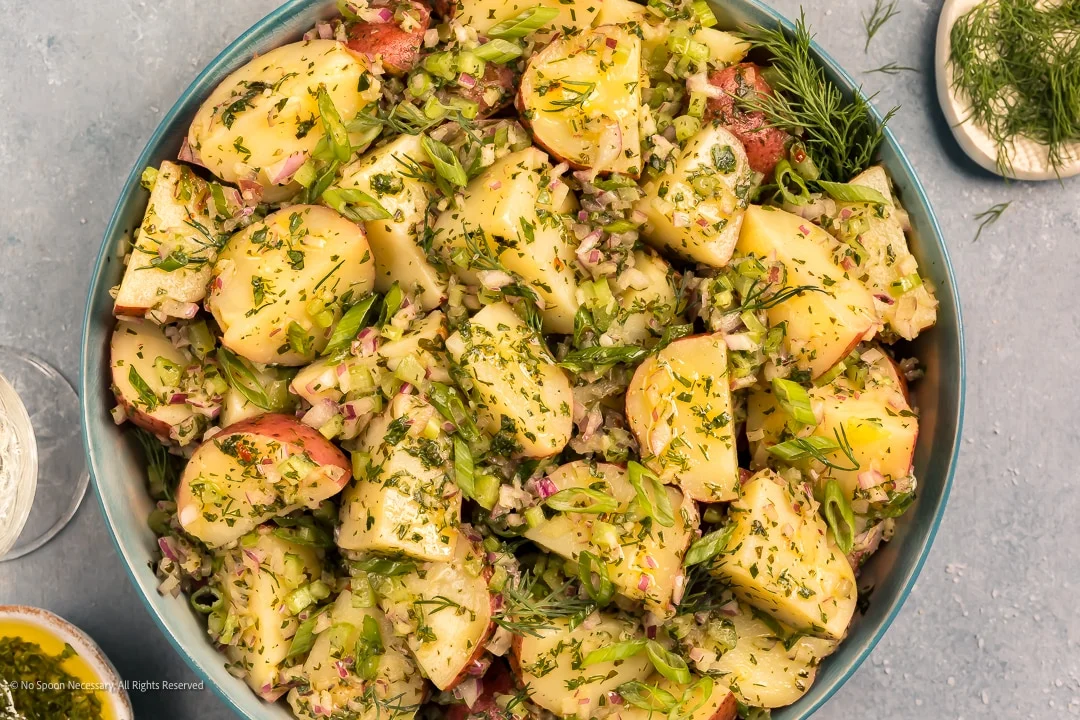 No Mayo Potato Salad Recipe