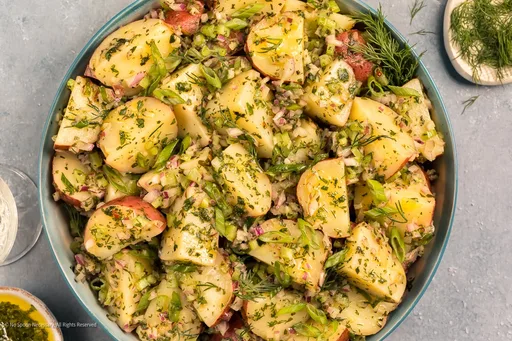 Receta de ensalada de patata sin mayonesa