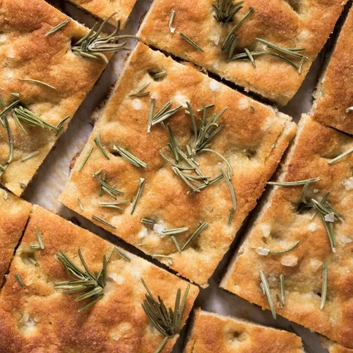 Pan Focaccia Keto al Romero (con levadura)