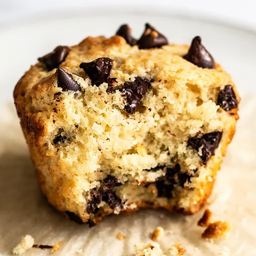 Muffins con pepitas de chocolate