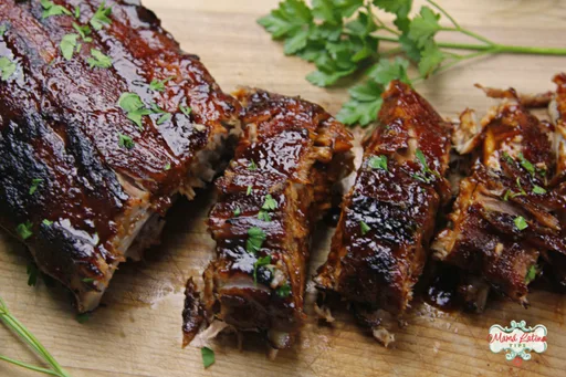 Costillas de Cerdo con Chile Guajillo