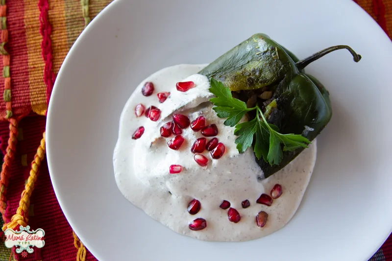 Chiles en Nogada
