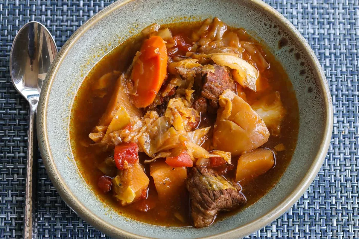 Beef and Cabbage Soup