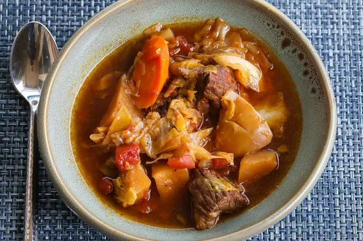 Beef and Cabbage Soup