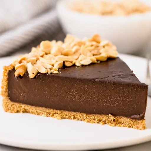 Chocolate Peanut Butter Pudding Pie