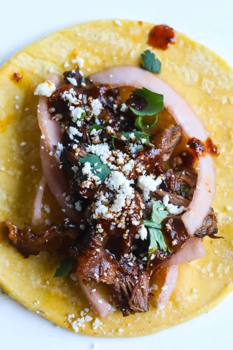 Leftover Braised Oxtail Tacos