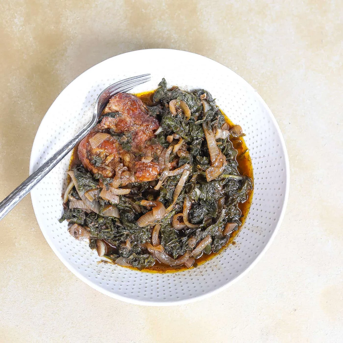 Braised Mustard Greens