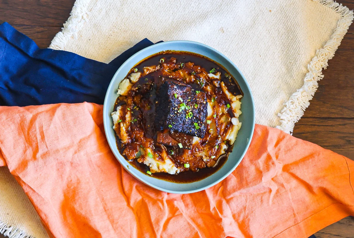 Root Beer Braised Beef Short Ribs (No Wine Needed)
