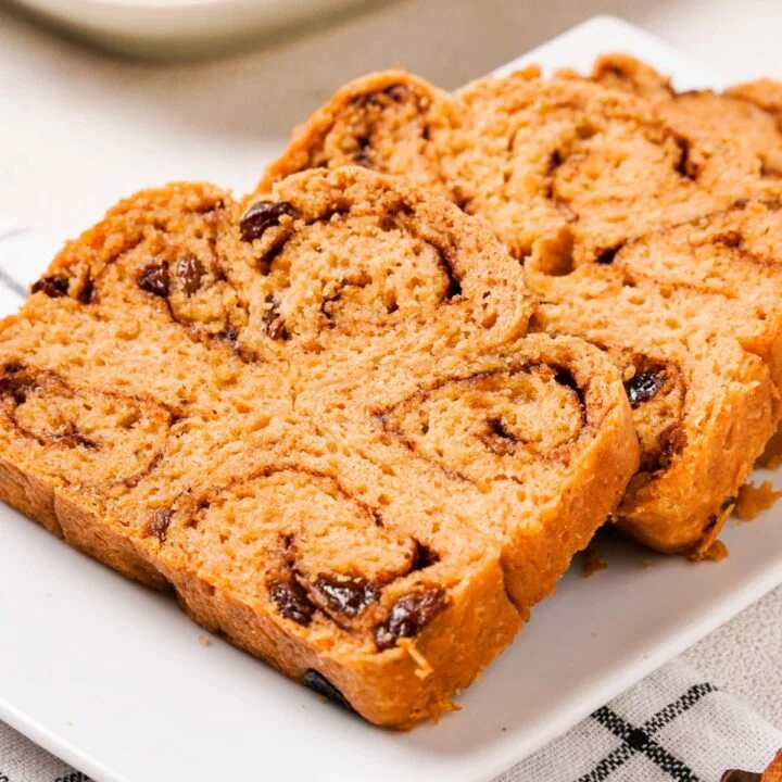 Gluten-Free Cinnamon Raisin Bread