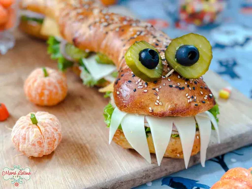 Sándwich Monstruo para Niños