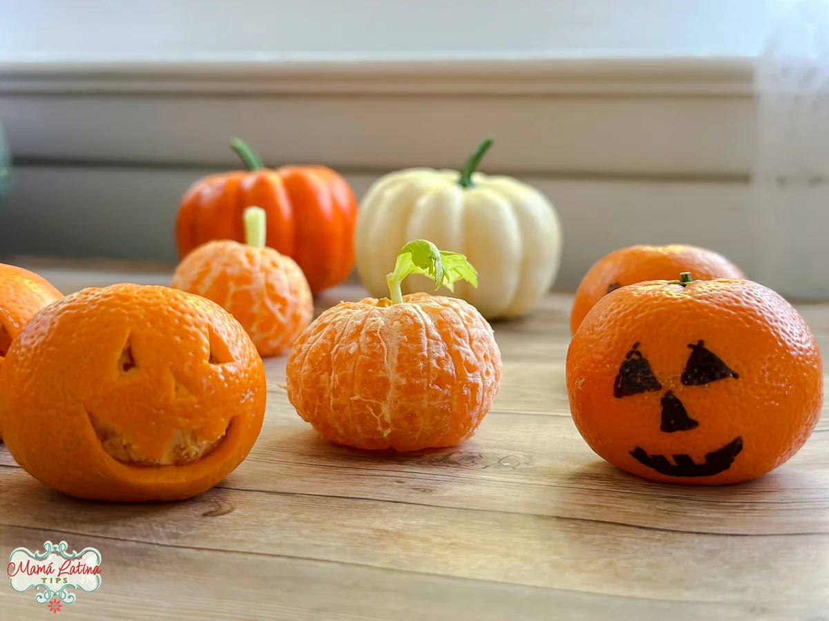 Mandarinas en Forma de Calabazas