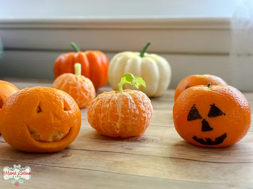 Mandarinas en Forma de Calabazas