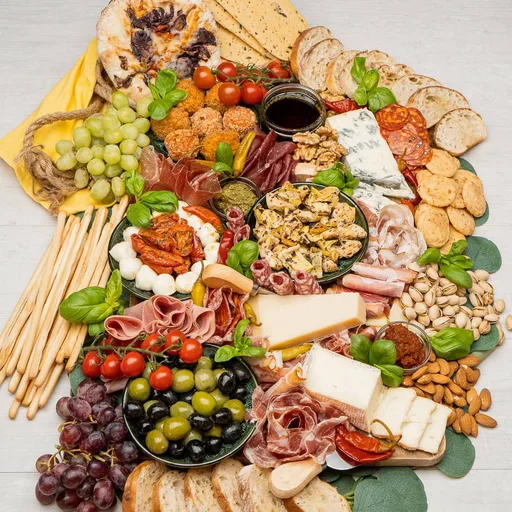 Tabla de antipasto italiano
