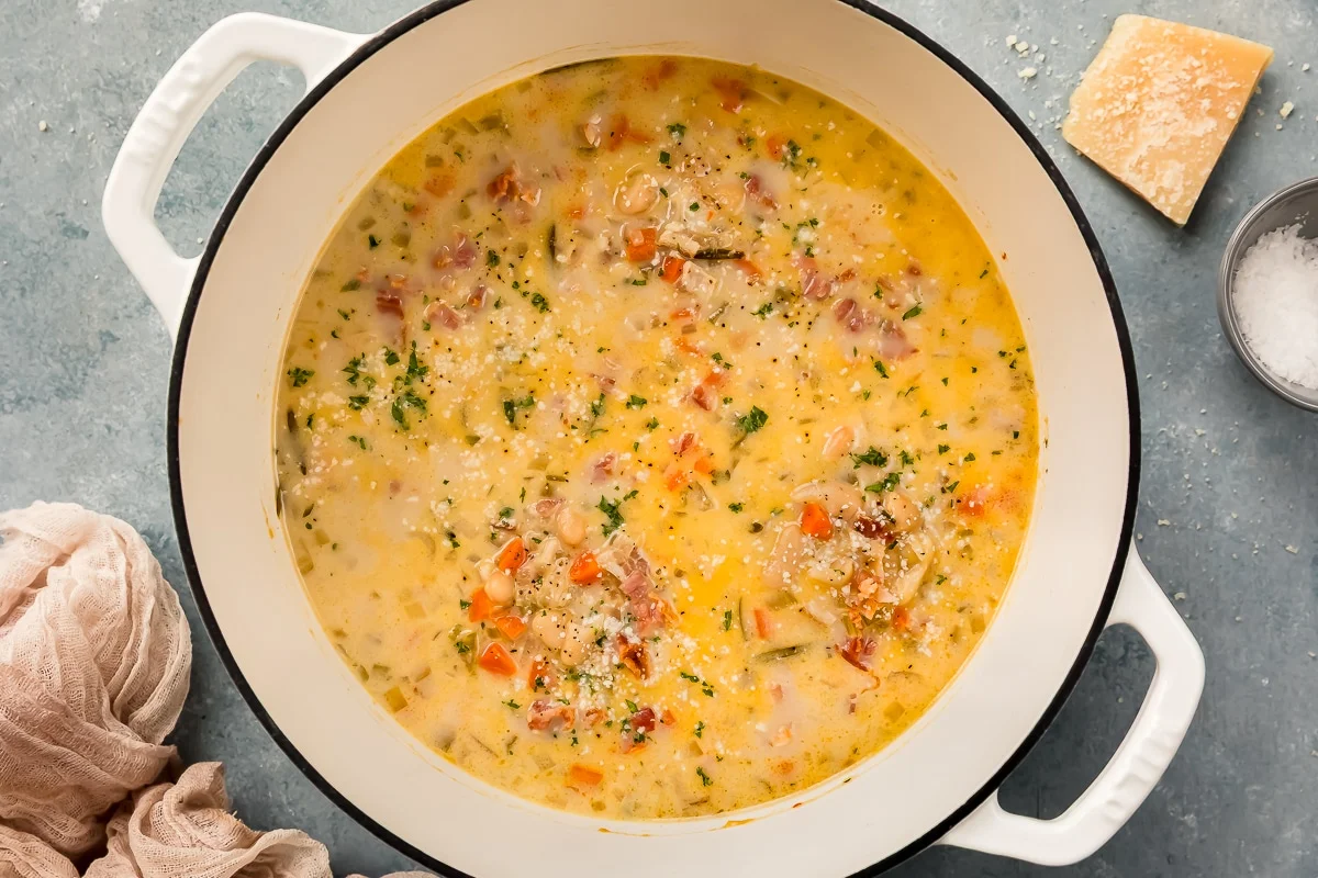 White Bean Soup with Bacon
