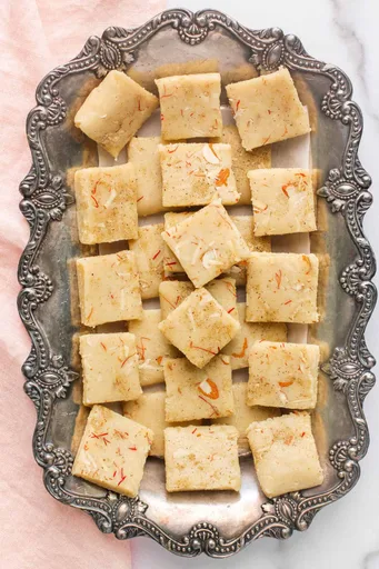 Quick & Easy Badam Burfi (30 Minutes)