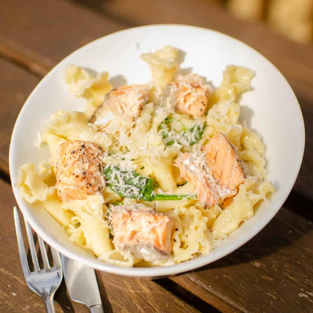 Creamy Salmon Pasta