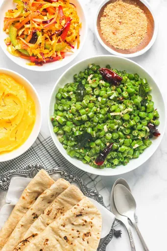 Beans Poriyal (Indian Green Beans Stir Fry)