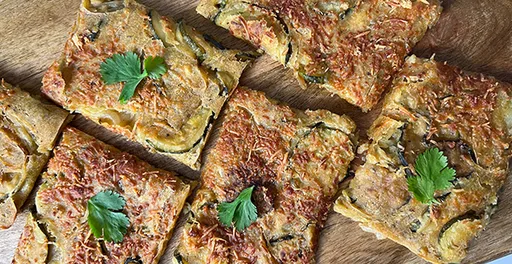 Scarpaccia de zucchini