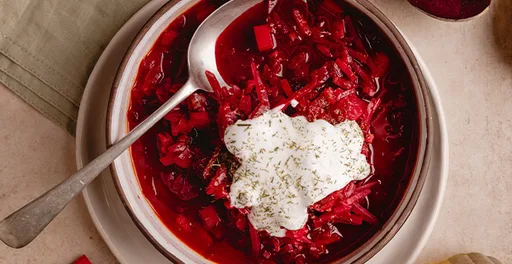 Sopa de betarraga o Borsch