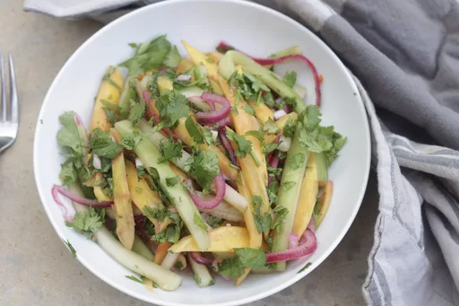 Caribbean Cucumber and Mango Salad
